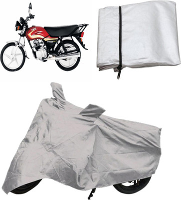 

Capeshoppers Two Wheeler Cover for TVS(Silver)