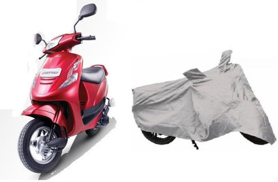 

Javatech Two Wheeler Cover for Mahindra(Kine, Silver)