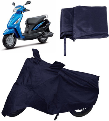 

Capeshoppers Two Wheeler Cover for Suzuki(Blue)