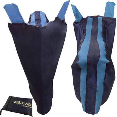 

Mototrance Two Wheeler Cover for Indus(Yo EXL, Blue)