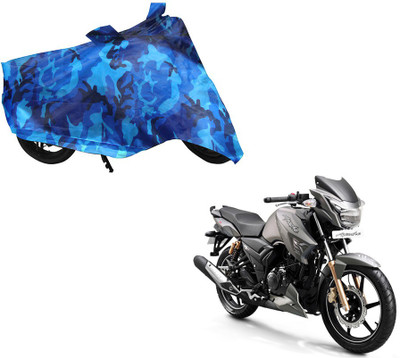 AUTO PEARL Two Wheeler Cover for TVS(Apache, Multicolor)