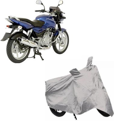 Auto Wheel Garage Two Wheeler Cover for Bajaj(Pulsar 150, Silver) available at flipkart for Rs.199