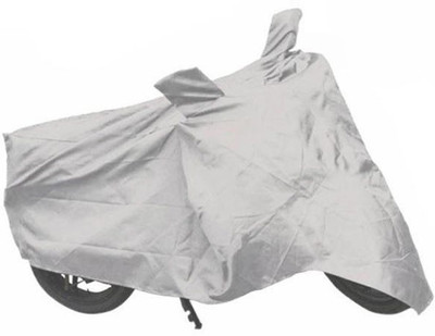 

Speeediza Two Wheeler Cover for Suzuki(Sling Shot Plus, Silver)