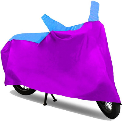 GoldCartz Two Wheeler Cover for Suzuki(Sling Shot Plus, Blue, Purple)