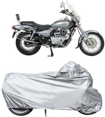 Deeshika Two Wheeler Cover for Bajaj(Avenger 220 DTS-i, Silver)