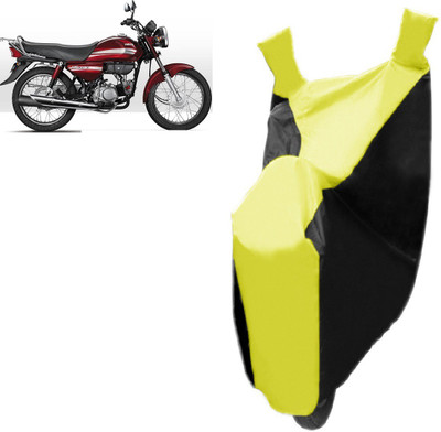 

Red Silk Two Wheeler Cover for Hero(HF Dawn, Yellow, Black)