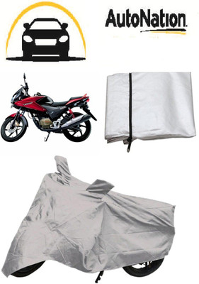 

Autonation Two Wheeler Cover for Honda(CBF Stunner, Silver)