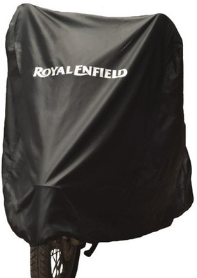 

Royal Enfield Two Wheeler Cover for Royal Enfield(Bullet 500, Black)