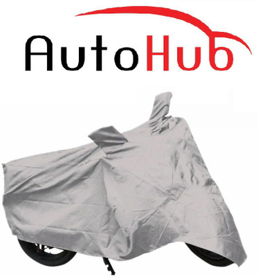 Auto Hub Two Wheeler Cover for Hero(Karizma ZMR, Silver)