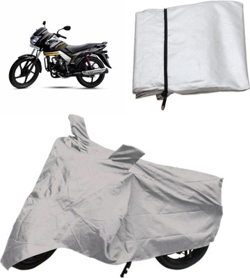 

Capeshoppers Two Wheeler Cover for Mahindra(Silver)