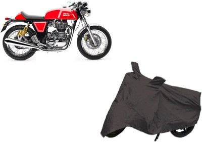 

Next Zone Two Wheeler Cover for Royal Enfield(Continental GT, Black)