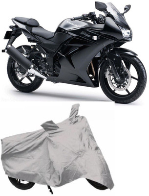 

Shengshou Two Wheeler Cover for Kawasaki(Ninja, Silver)