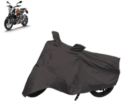 

BrandTrendz Two Wheeler Cover for KTM(Duke 200, Grey)