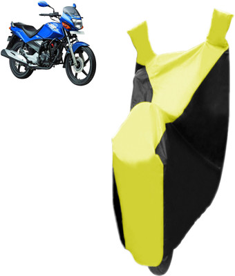 

Oren Tech Two Wheeler Cover for Honda(CBZ Extreme, Yellow, Black)