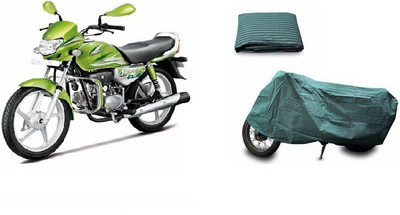 

Tatkal Shopping Fun Two Wheeler Cover for Hero(HF Dawn, Green)