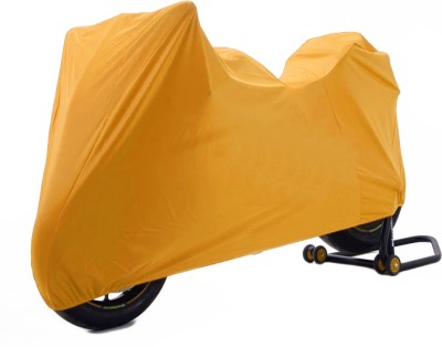 KDP Trader Two Wheeler Cover for Bajaj(Discover 125 DTS-i, Orange)