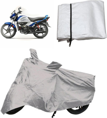 

Capeshoppers Two Wheeler Cover for Hero(Silver)