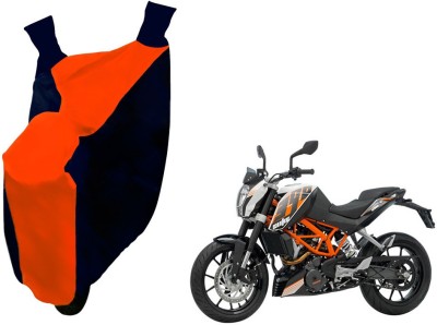 AUTO PEARL Two Wheeler Cover for KTM(Duke 390, Orange, Blue)