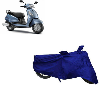 Tradon Two Wheeler Cover for Suzuki(Access, Blue)