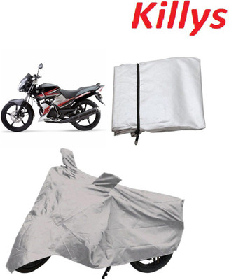 

Killys Two Wheeler Cover for Yamaha(SS 125, Silver)