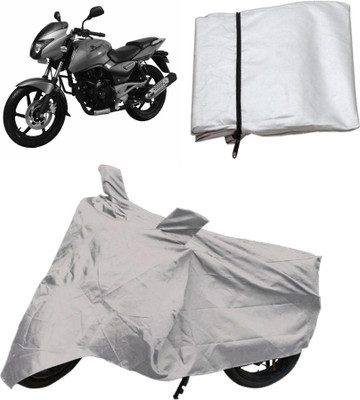 

Capeshoppers Two Wheeler Cover for Bajaj(Silver)