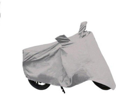 

Double Horse Two Wheeler Cover for Universal For Bike(Silver)