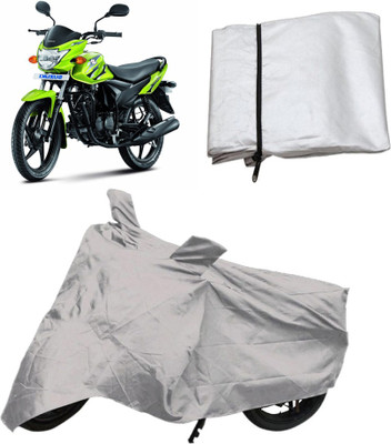 

Capeshoppers Two Wheeler Cover for Suzuki(Silver)
