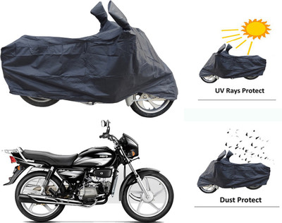 

Creative Via Two Wheeler Cover for Hero(Splendor, Black)