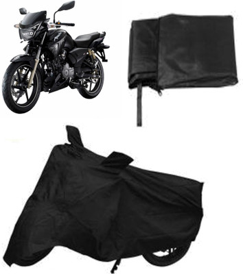 

Capeshoppers Two Wheeler Cover for TVS(Black)