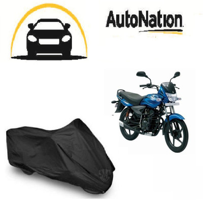 

Autonation Two Wheeler Cover for Bajaj(Platina, Black)