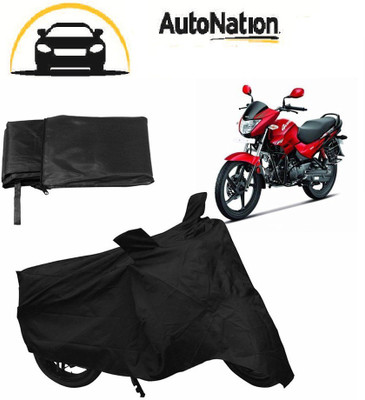 

Autonation Two Wheeler Cover for Hero(Glamour FI, Black)