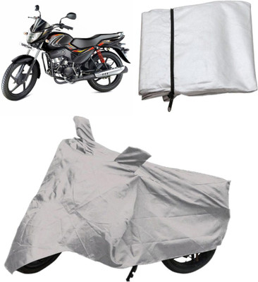 

Capeshoppers Two Wheeler Cover for Mahindra(Silver)