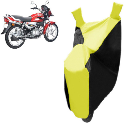 

Next Zone Two Wheeler Cover for Hero(Super Splendor, Yellow, Black)