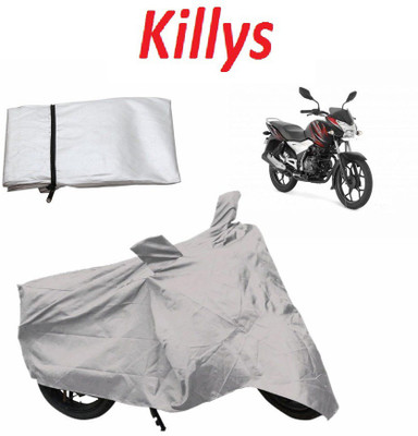 

Killys Two Wheeler Cover for Bajaj(Discover 100 DTS-i, Silver)