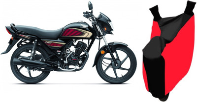 

Bristle Two Wheeler Cover for Honda(Dream, Red, Blue)