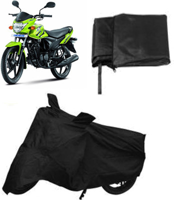 

Capeshoppers Two Wheeler Cover for Suzuki(Black)