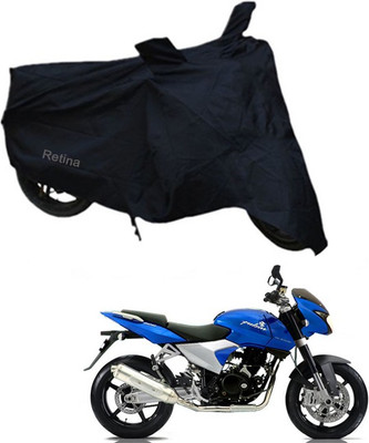 

Retina Two Wheeler Cover for Bajaj(Pulsar 180 DTS-i, Black)
