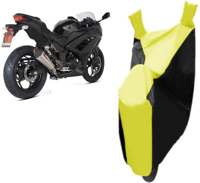 

Shengshou Two Wheeler Cover for Kawasaki(Ninja 300, Yellow, Black)