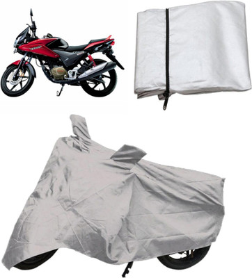 

Capeshoppers Two Wheeler Cover for Honda(Silver)