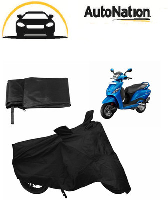 

Autonation Two Wheeler Cover for Hero(Maestro, Black)