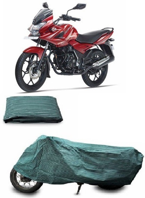

Tatkal Shopping Fun Two Wheeler Cover for Bajaj(Discover 125 DTS-i, Green)