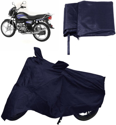 

Capeshoppers Two Wheeler Cover for Hero(Blue)