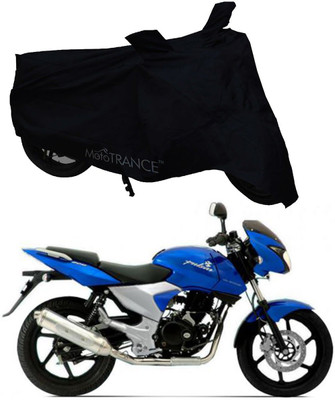 MOTOTRANCE Two Wheeler Cover for Bajaj(Pulsar 200 NS DTS-i, Black) MOTOTRANCE Two Wheeler Cover for Bajaj(Pulsar 200 NS DTS-i, Black)