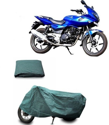 

Tatkal Shopping Fun Two Wheeler Cover for Bajaj(Pulsar 200 NS DTS-i, Green)