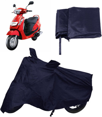 

Capeshoppers Two Wheeler Cover for Mahindra(Blue)