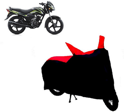 

Kaaz Two Wheeler Cover for TVS(Sport, Black)