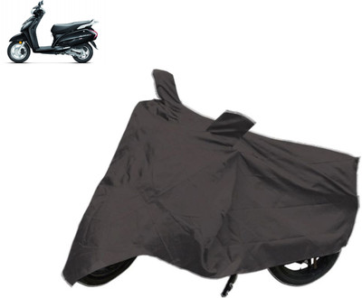 

Snail Two Wheeler Cover for Honda(Activa, Black)