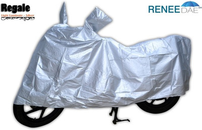 

ReneeDae Two Wheeler Cover for Universal For Bike(Silver)
