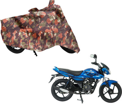 AUTO PEARL Two Wheeler Cover for Bajaj(XCD 125cc, Multicolor)
