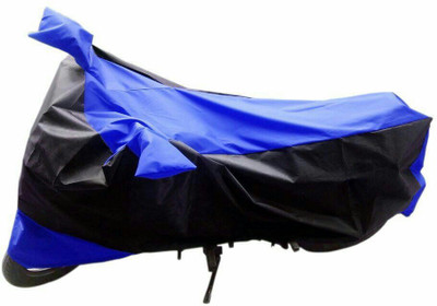 

Dvis Two Wheeler Cover for Bajaj(Discover, Blue, Black)